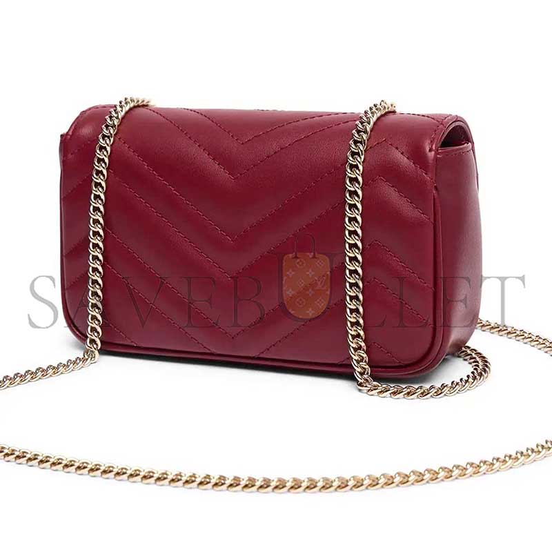 GUCCI GG MARMONT MINI BAG 476433 (16.5*10*4.5cm)